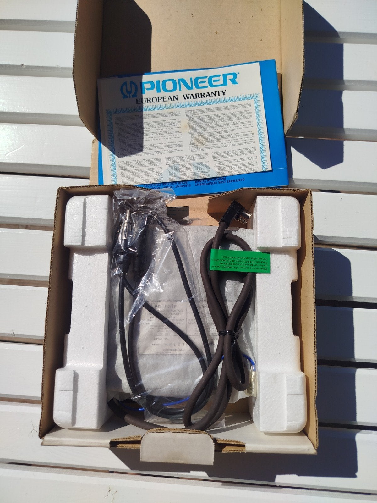 NIEUW - COLLECTOR - Pioneer FX T8 - Vintage AM/FM-radiotuner, Ophalen