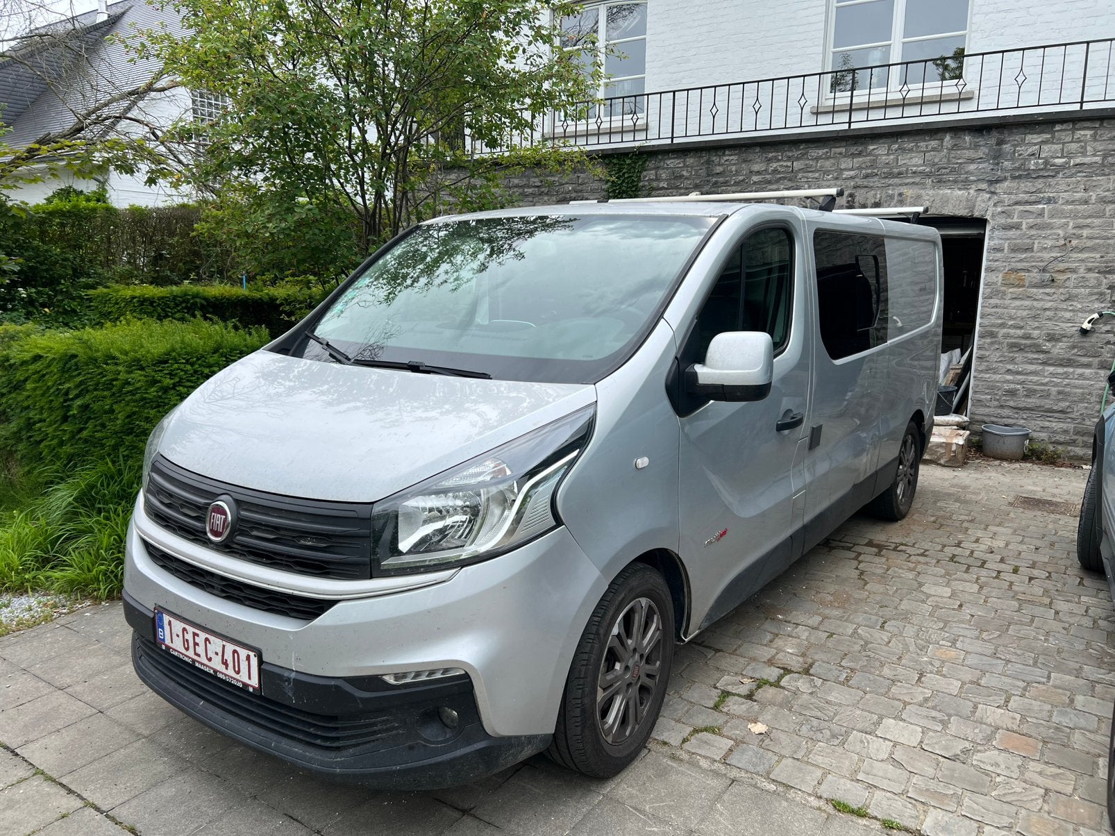 Fiat Talento Aménagé, Auto's, Bestelwagens en Lichte vracht, Bedrijf, USB, Fiat, Diesel, Euro 6, 5 deurs, Handgeschakeld, Zilver of Grijs