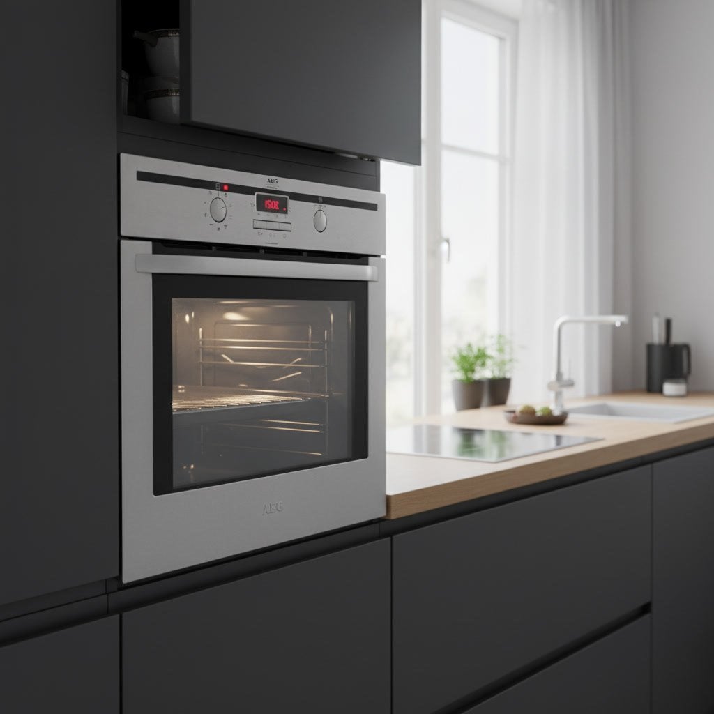AEG Inbouwoven B3741-5-M met Pyrolyse 60cm hoog, Elektronische apparatuur, Ophalen, Gebruikt, Oven, Inbouw