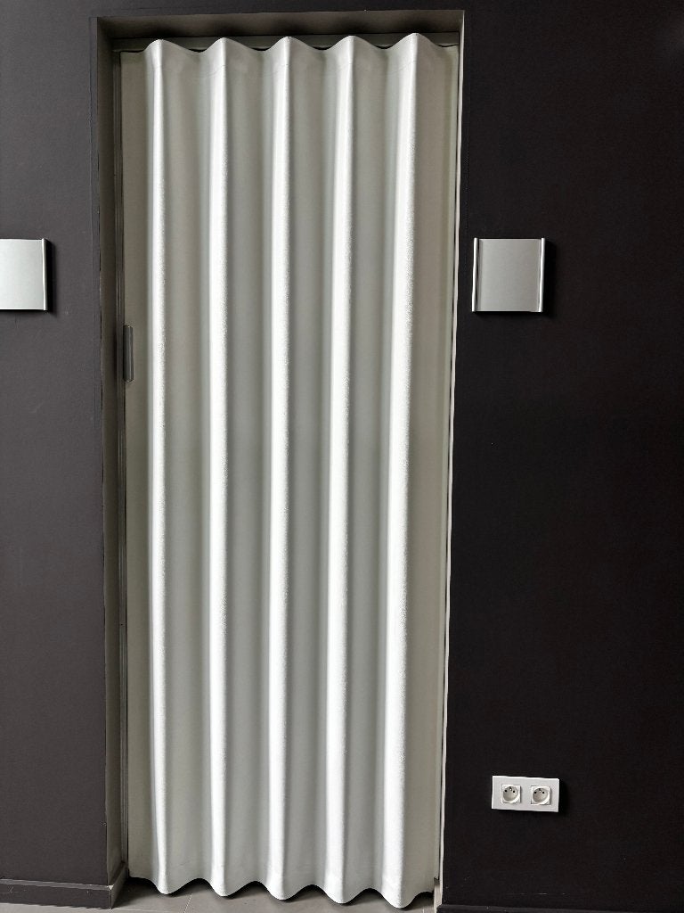 vouwdeur kunstleder, Doe-het-zelf en Bouw, Deuren en Vliegenramen, Ophalen, 80 tot 100 cm, Binnendeur, Zo goed als nieuw
