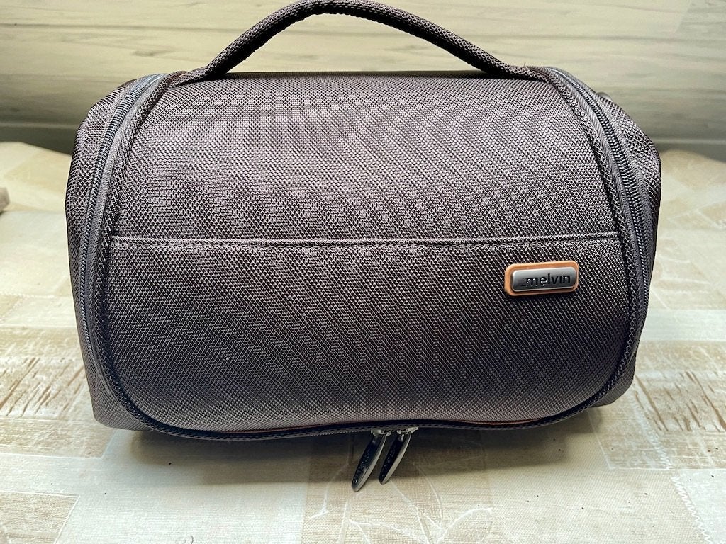 Beauty Case, Handtassen en Accessoires, Ophalen, Zo goed als nieuw, Bruin, Softcase
