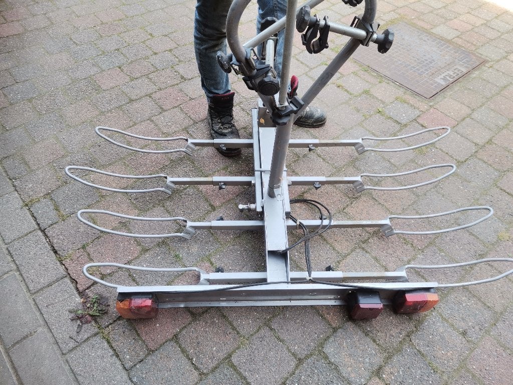 Fietsdrager 4 fietsen, Auto diversen, Fietsendragers, Ophalen, 3 fietsen of meer, Gebruikt, Trekhaakdrager