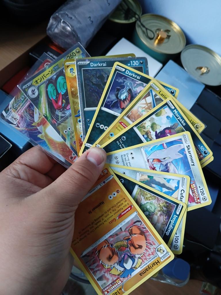 pokemon kaarten, Ophalen of Verzenden, Zo goed als nieuw, Meerdere kaarten, Foil