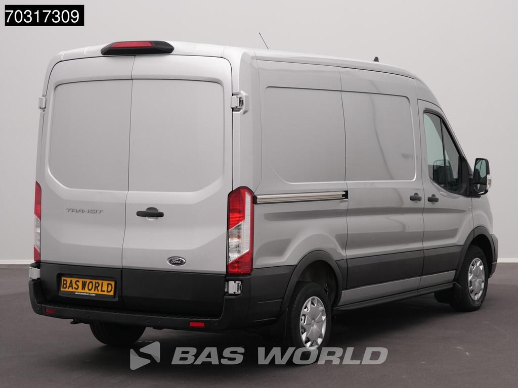 Ford Transit 110pk L2H2 Airco Cruise Parkeersensoren v+a Eur, Autos, Argent ou Gris, Achat, Euro 6, Entreprise