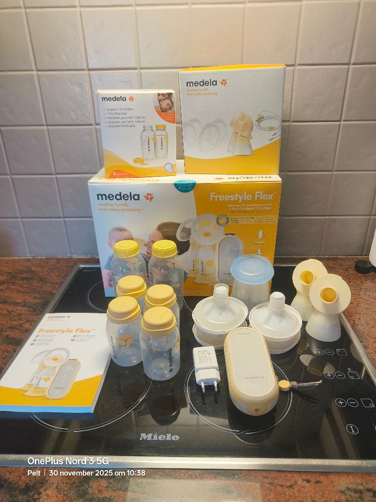 Medela Freestyle Flex Elektrische Borstkolf - dubbelzijdig, Enlèvement, Comme neuf, Tire-lait