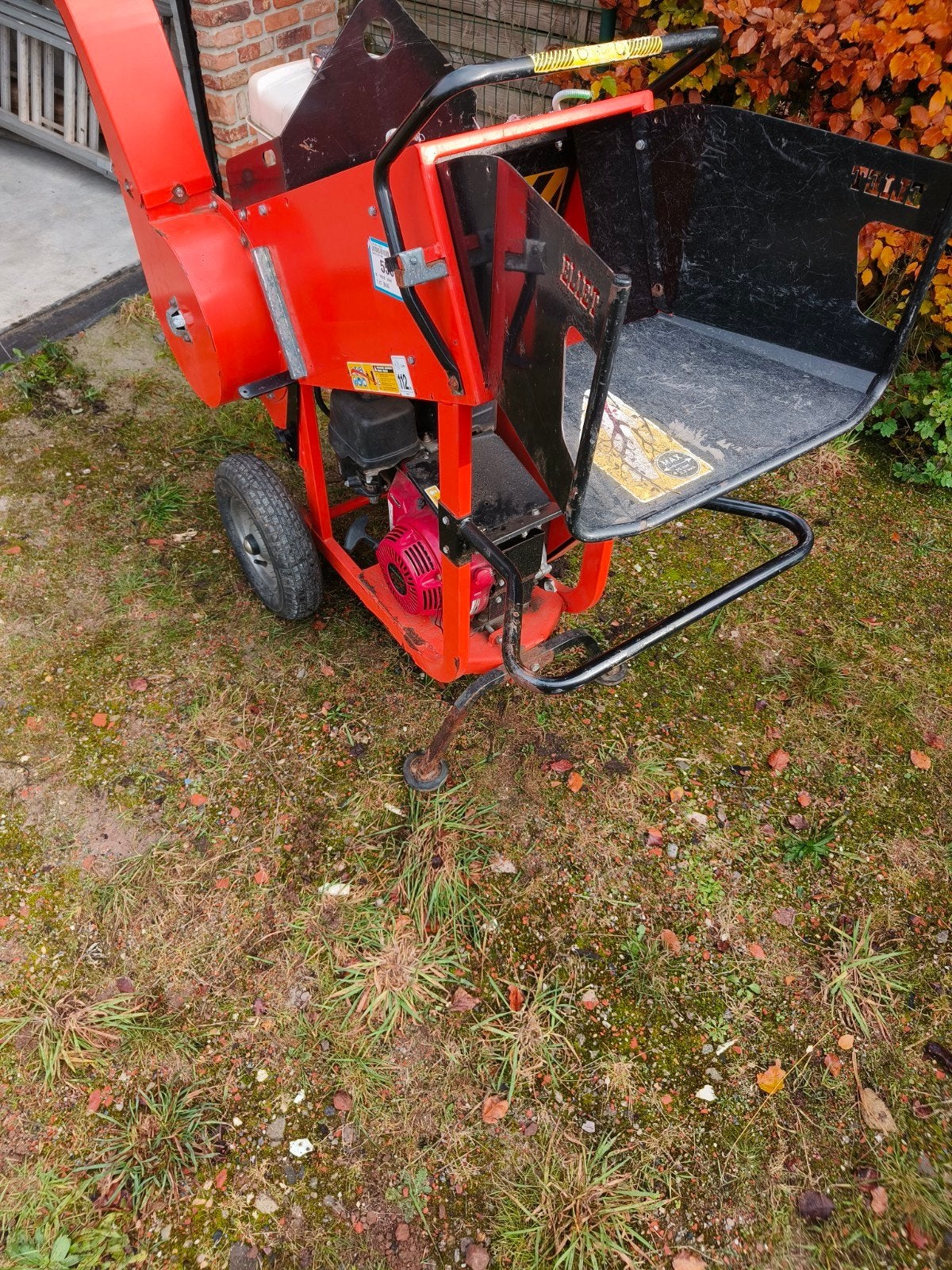 hakselaar eliet major 4s, Tuin en Terras, Hakselaars, Ophalen, Gebruikt, Benzine, Eliet / Honda
