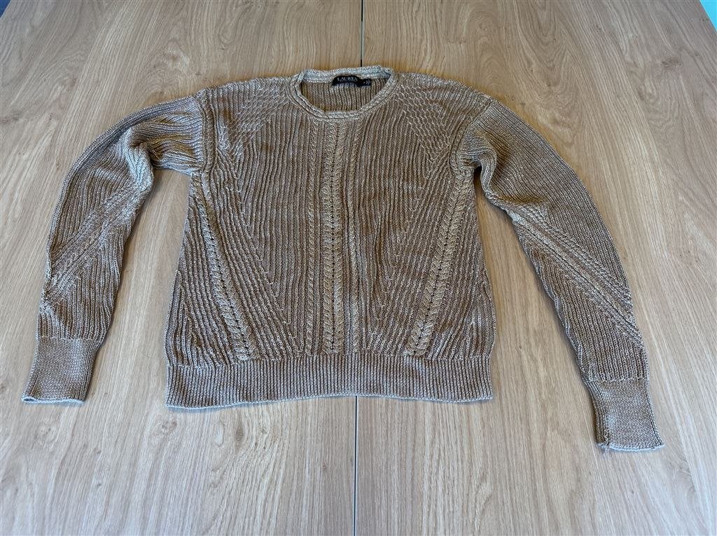 Ralph Lauren Metallic Trui - Maat M, Ophalen of Verzenden, Zo goed als nieuw, Maat 48/50 (M)
