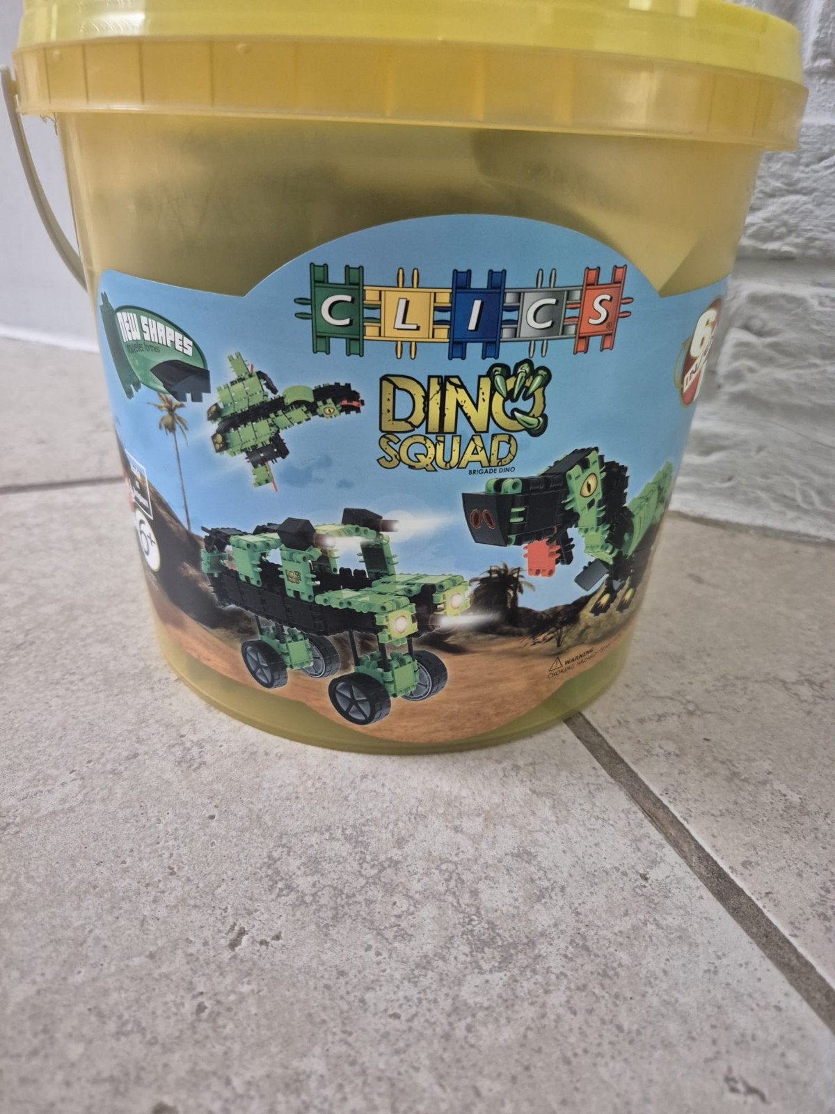 clics emmer Dino, Ophalen of Verzenden, Zo goed als nieuw, Bouwen