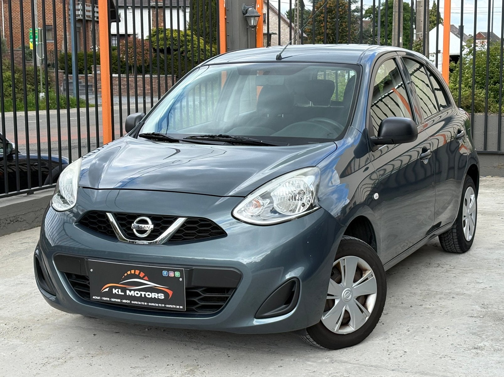 NISSAN MICRA 1.2i ESSENCE 153 000KM CARPASS 2017 EURO 6B, Autos, Nissan, Argent ou Gris, Achat, Euro 6, Entreprise