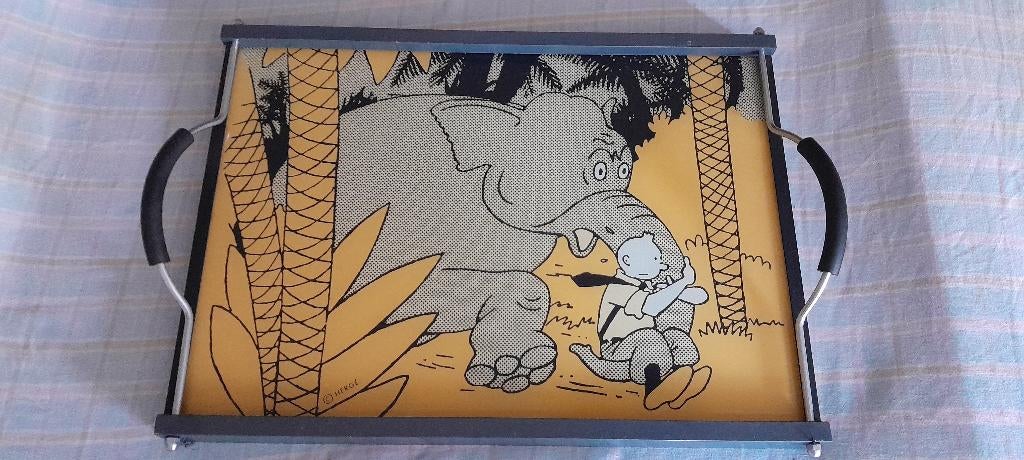 PLATEAU, KUIFJE, SIGAREN VAN DE FARAO, DE OLIFANT, MERK AXIS, Ophalen, Zo goed als nieuw