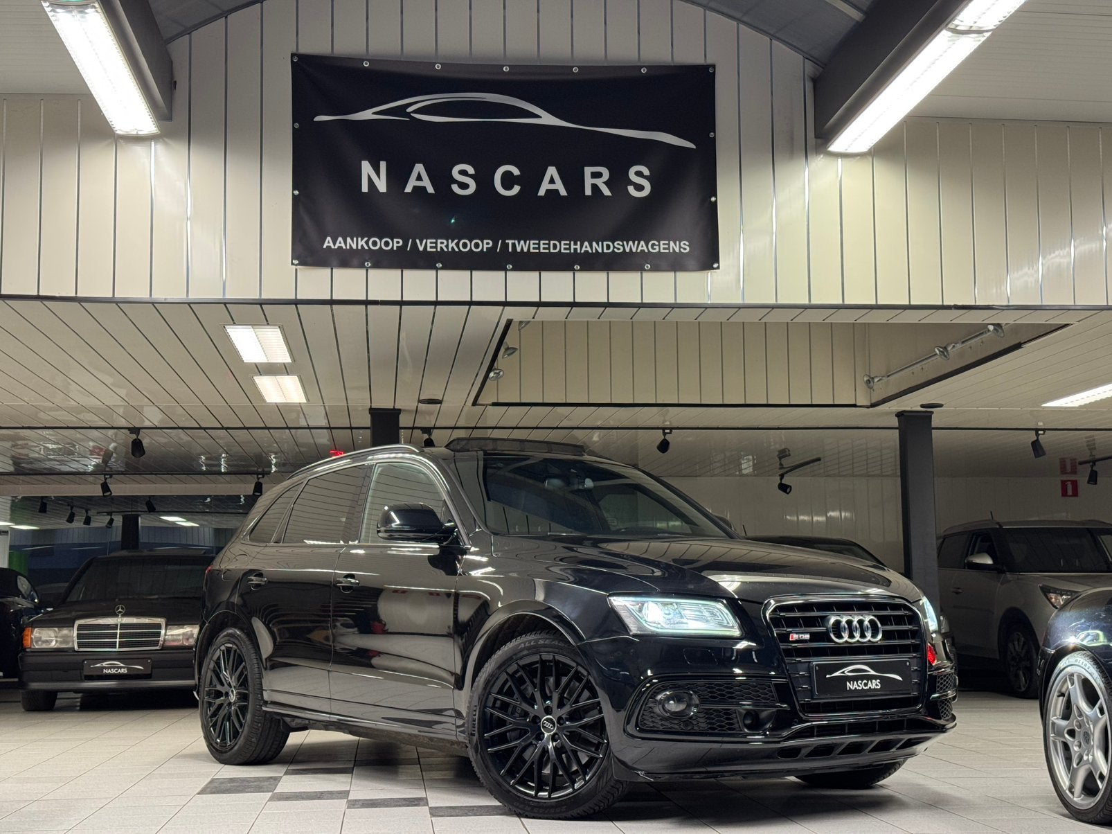 Audi SQ5 3.0 TDI V6 / Lichte vracht / Euro6b, Automaat, Zwart, Bedrijf, Diesel