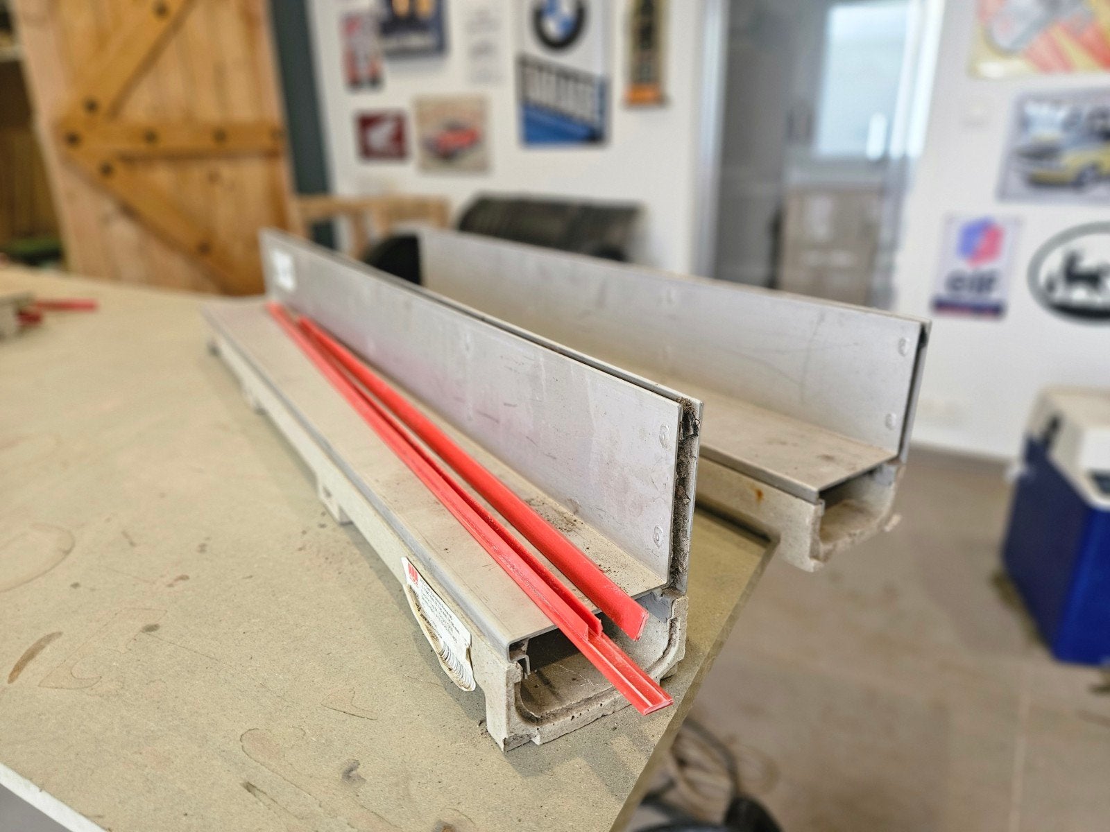 Inox aco lijngoot nieuw, Ophalen, Nieuw, Minder dan 2 meter, Inox