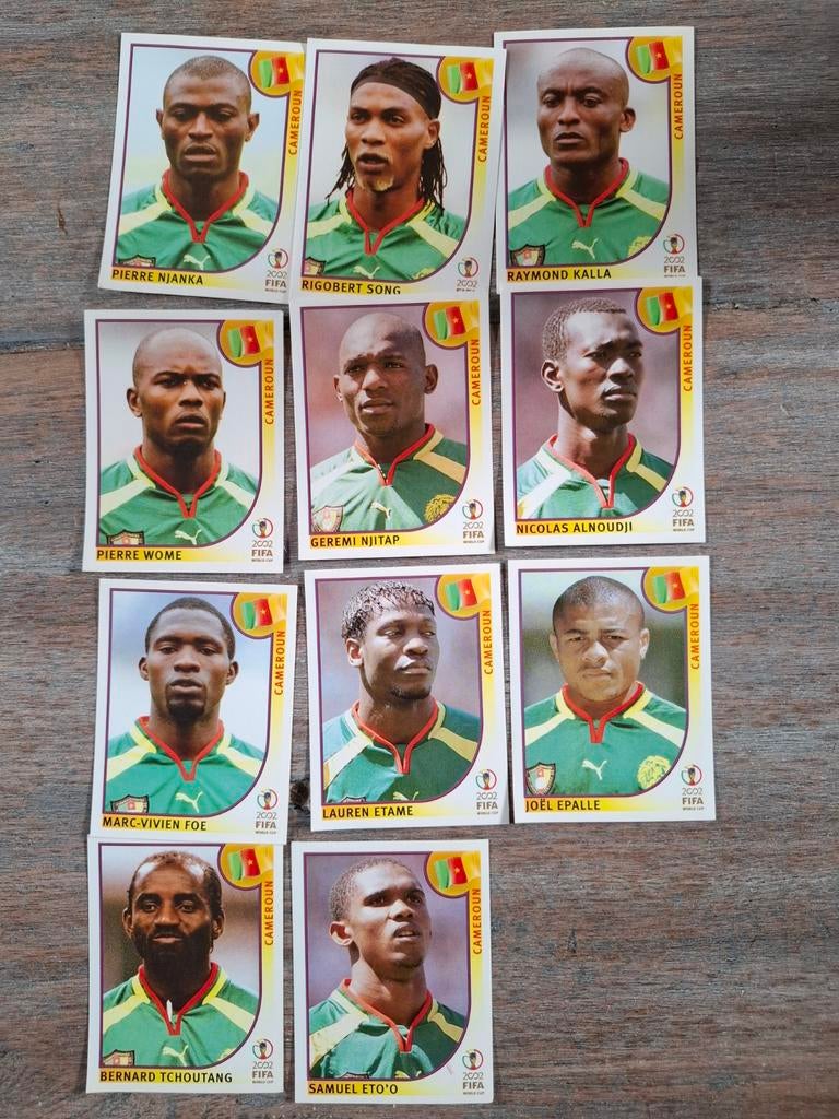 Panini World Cup 2002 Kameroen, Ophalen of Verzenden