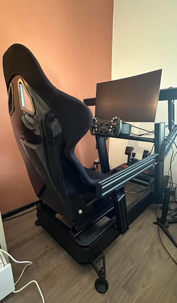 Simracing Simlab P1x Pro + version complète de Simmagic, Volant de course, Autres marques, Comme neuf, Enlèvement
