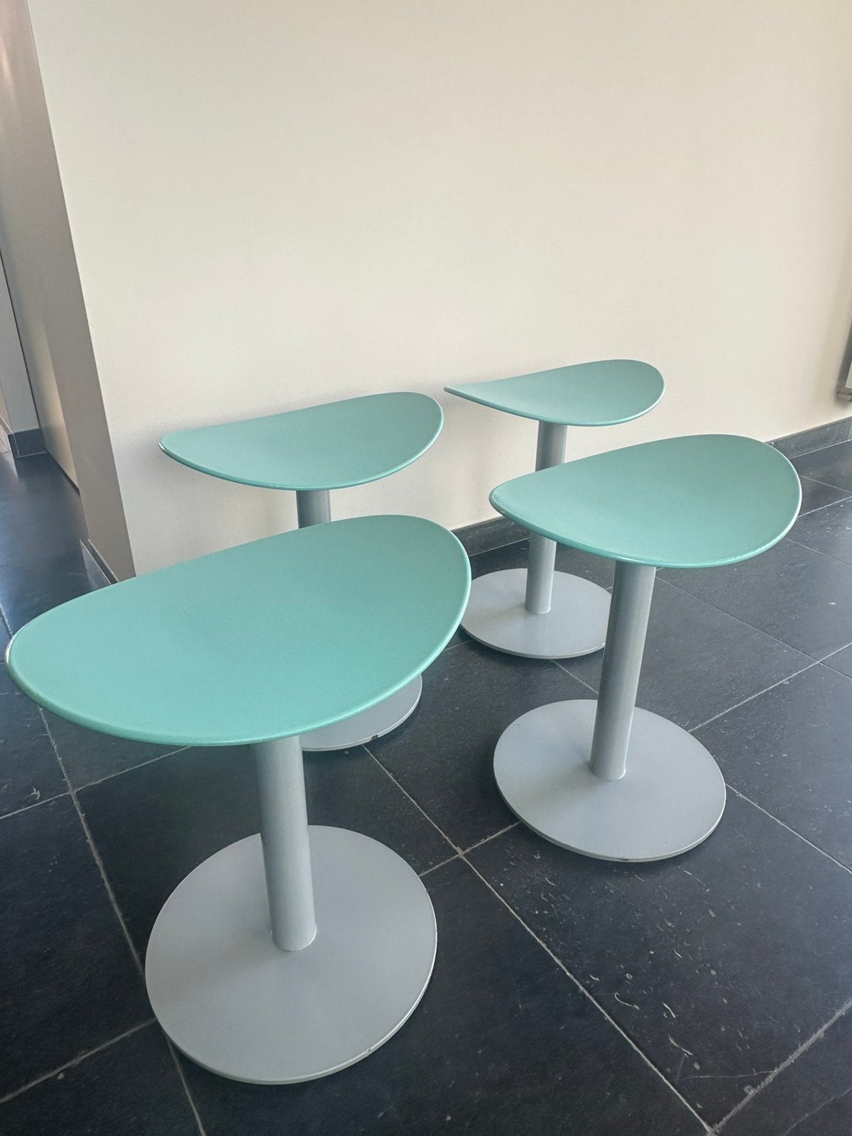 Tabouret table à manger 4 pièces, Maison & Meubles, Synthétique, 4 tabourets, 30 à 60 cm, Enlèvement