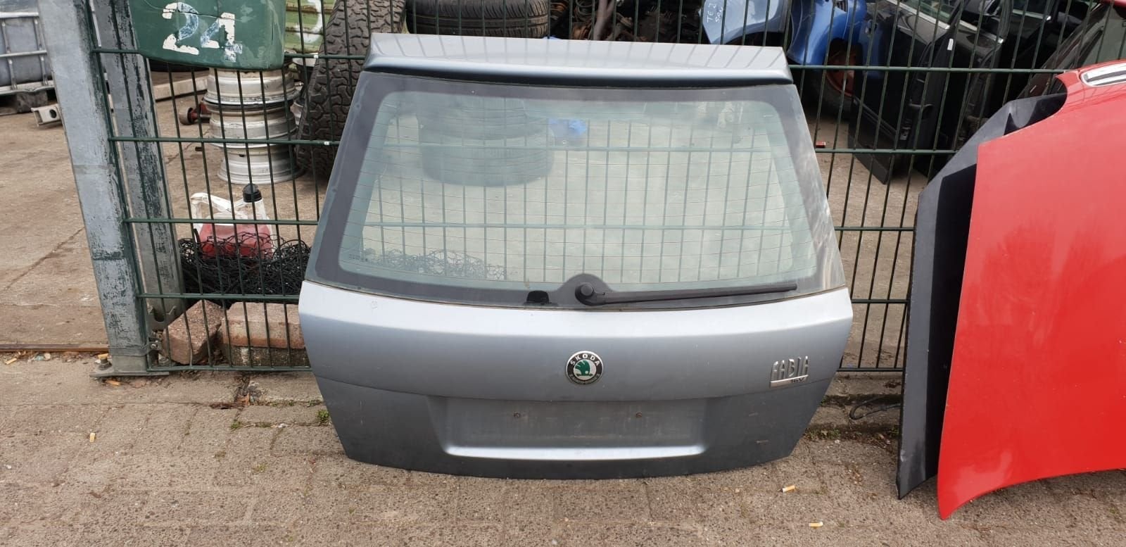 SKODA FABIA STATION ACHTERKLEP BJ 2002 2006, Arrière, -, Haillon arrière, Utilisé