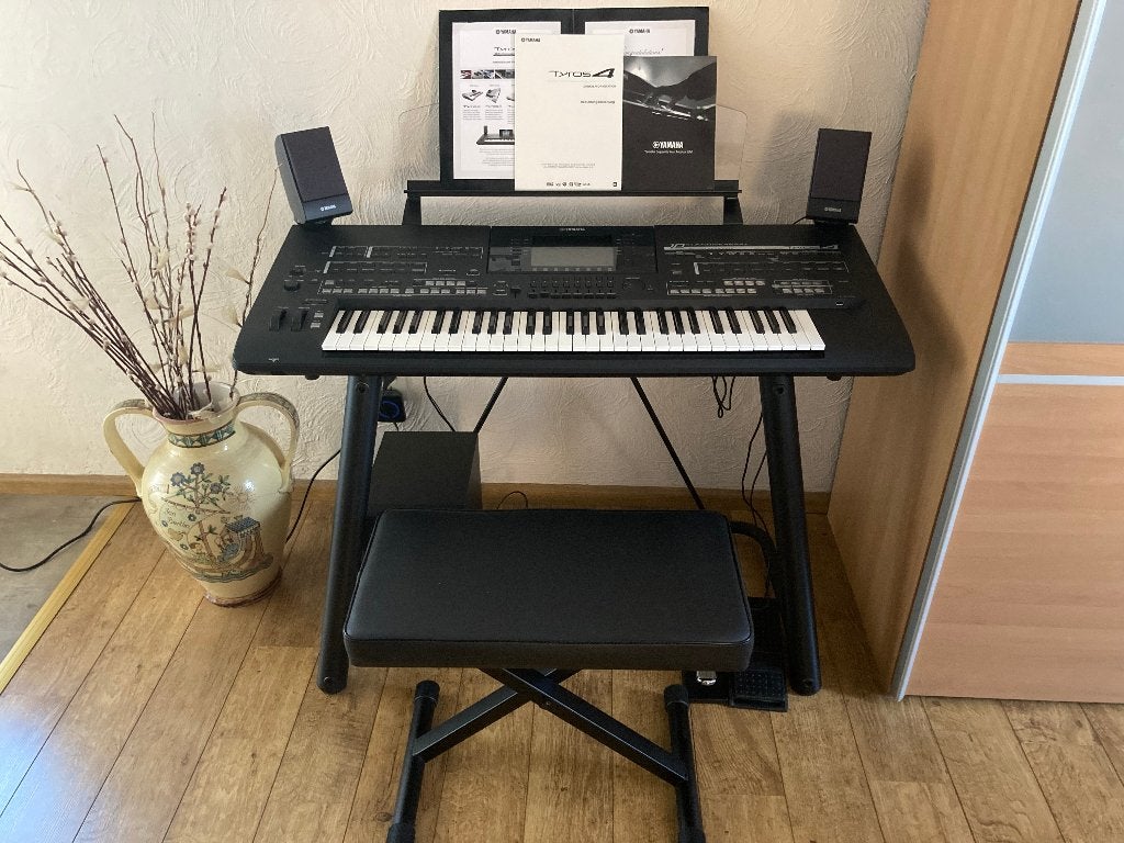 Tyros 4 black edition (slechts 2500 stuks wereldwijd), Muziek en Instrumenten, Ophalen, 61 toetsen, Yamaha, Zo goed als nieuw