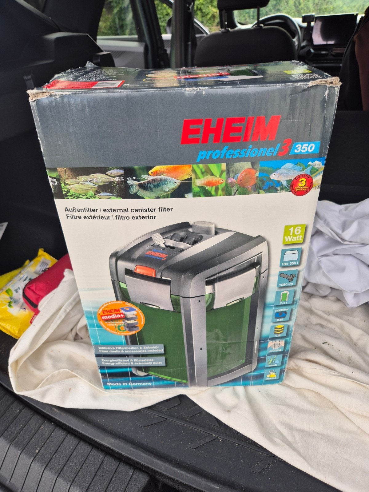 EHEIM Professional 3 350 extern filter (nieuw), Dieren en Toebehoren, Nieuw, Ophalen of Verzenden, Eheim, Inclusief toebehoren