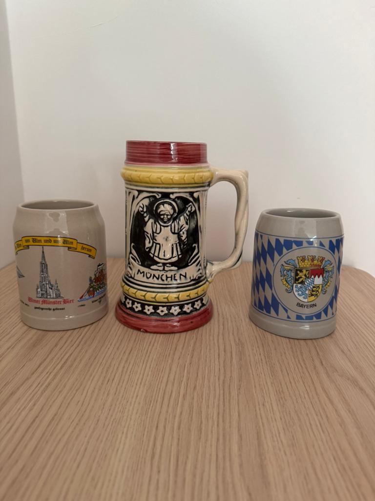 3 bierpotten, Ophalen of Verzenden