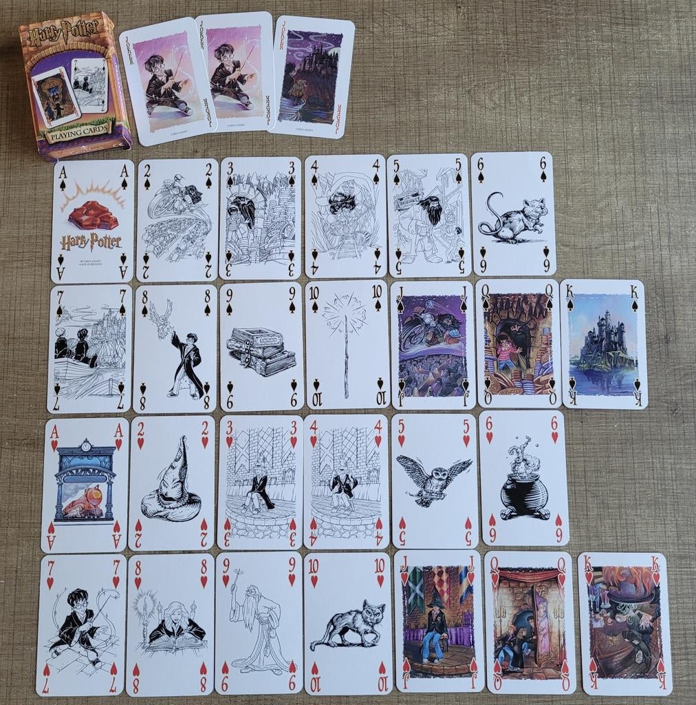 Harry Potter: speelkaarten, Ophalen of Verzenden, Gebruikt, Spel