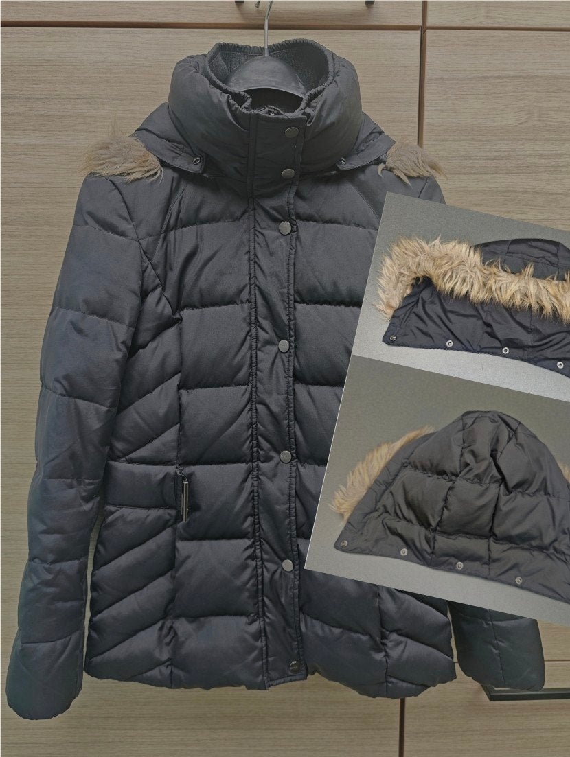 veste d'hiver pour femme doudoune 38 medium noire cap esprit, Taille 38/40 (M), Enlèvement ou Envoi, Comme neuf, Noir