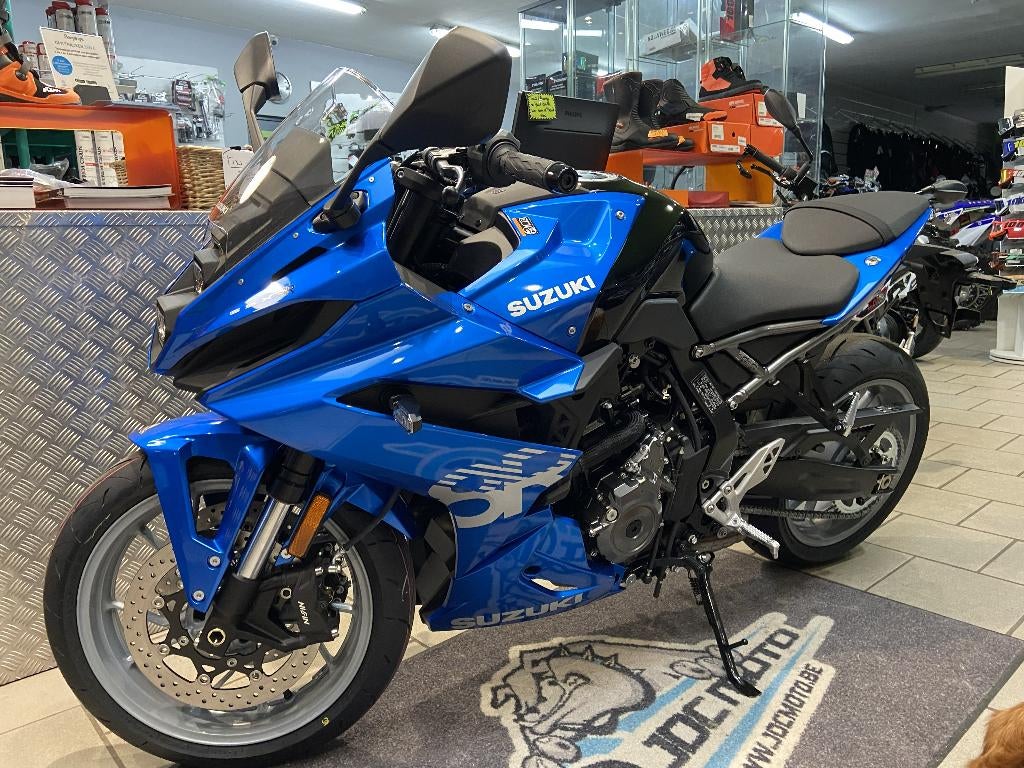 SUZUKI GSX-8R TRITON BLAUW RIJBEWIJS A EN A2, Motoren, 2 cilinders, Nieuw, Bedrijf, Sport