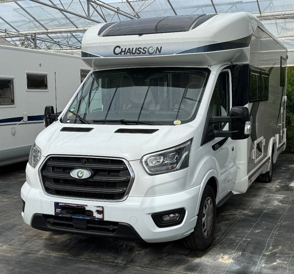 Chausson 777 GA titanium premium 2021, Caravans en Kamperen, Mobilhomes, Automaat, Ringverwarming, Koelkast, Chausson