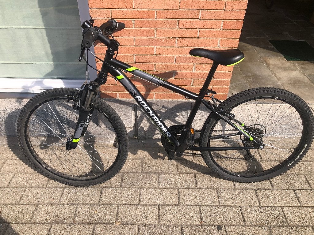 Rockrider 24 inch mountainbike 9-12 jaar, Fietsen en Brommers, Ophalen, Gebruikt, 20 inch of meer