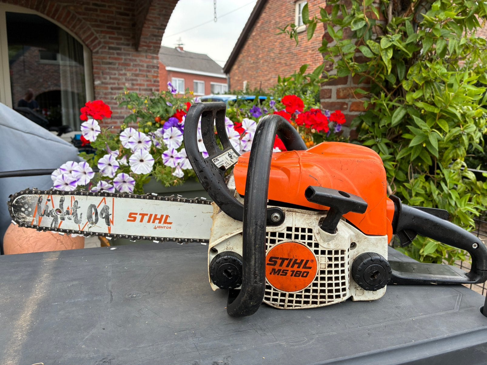 Stihl MS 180, Tuin en Terras, Hand-tuingereedschap, Ophalen, Gebruikt