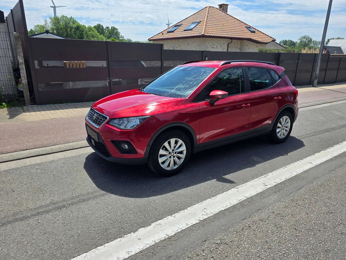 SEAT Arona 1.0 TSI Move! 2020' 1EIG IN ZEER GOEDE STAAT !, Autos, Rouge, Achat, Entreprise, 110 g/km
