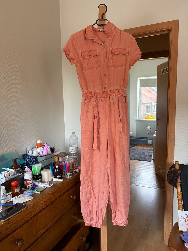 Oranje jumpsuit – maat, Kleding | Dames, Jumpsuits, Maat 38/40 (M), C&A - premium, Oranje, Ophalen of Verzenden