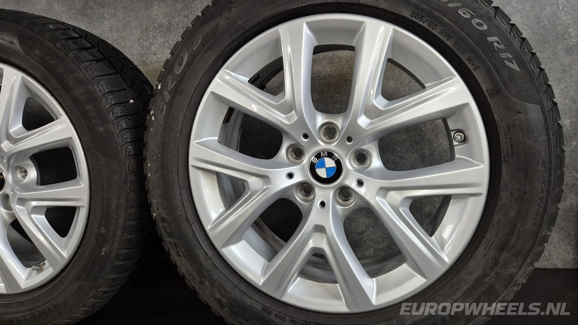 17 inch BMW X1 F48 X2 F39 velgen winterbanden, Gebruikt, -, -, Banden en Velgen