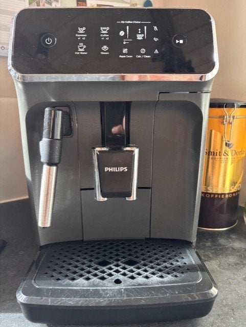 Philips 2200 koffiemachine EP2224/10 – € 100, Elektronische apparatuur, Ophalen, Gebruikt, Koffiemachine, Afneembaar waterreservoir
