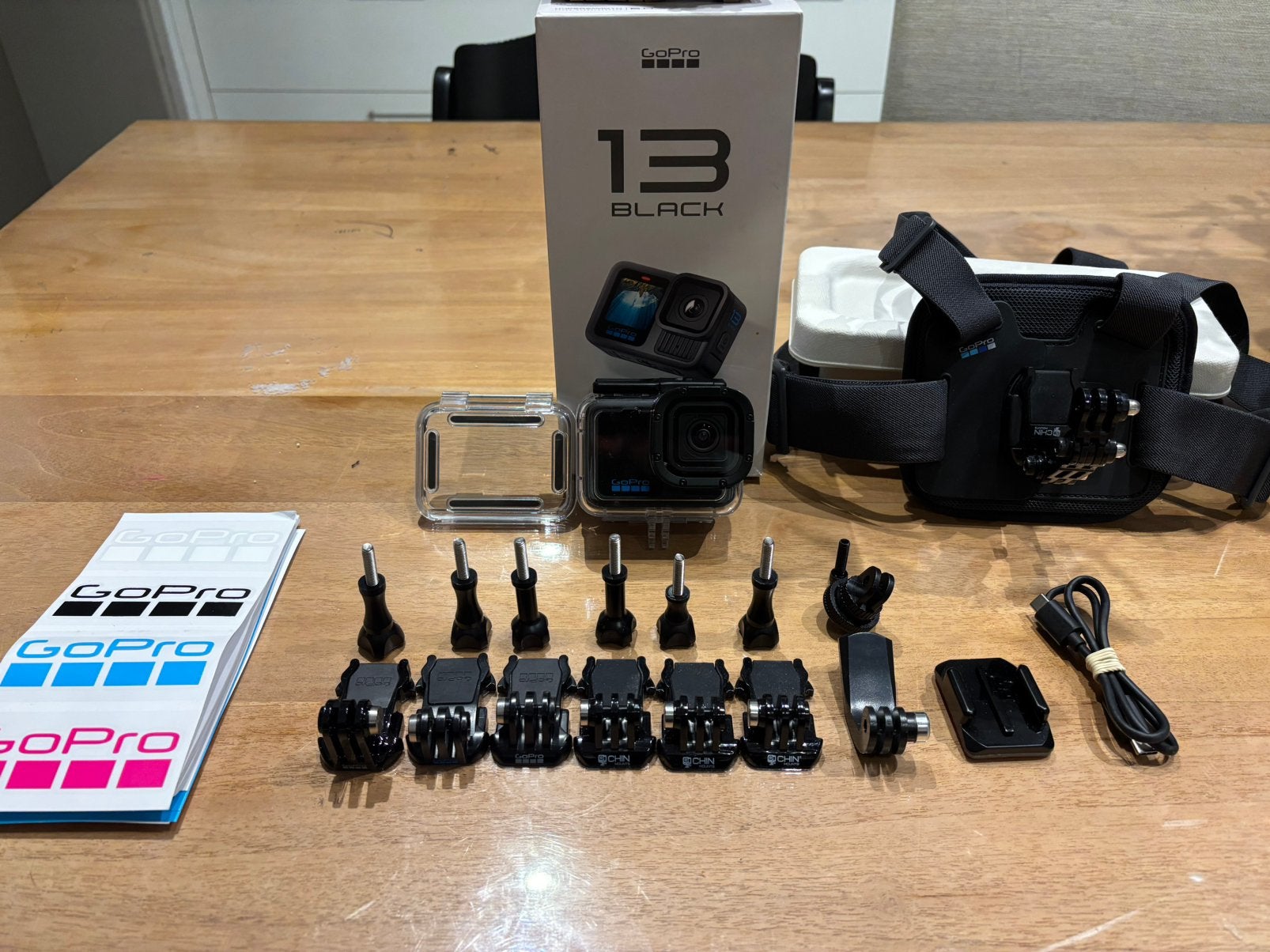 GoPro Hero 13 Black + veel accessoires – direct gebruik, TV, Hi-fi & Vidéo, Caméras action, Enlèvement, GoPro