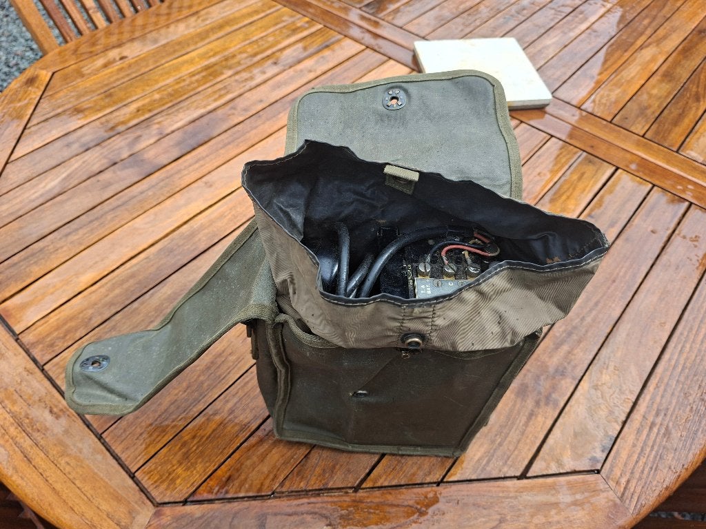 Téléphone  militaire US EE-8-B avec combiné TS-9-AP, Enlèvement ou Envoi, Armée de terre, Autres types