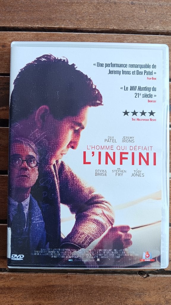 )))   L' Homme qui défiait L' Infini  //  Drame  (((, Tous les âges, Enlèvement ou Envoi, Comme neuf, Drame