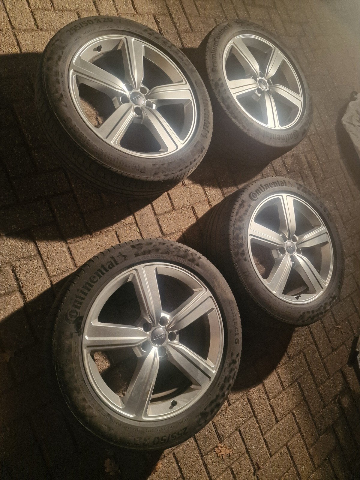 audi q8 q5 velgen wielen 255 50 20 inch  schadevrij, Auto-onderdelen, Ophalen, Gebruikt, 255 mm, Velg(en)