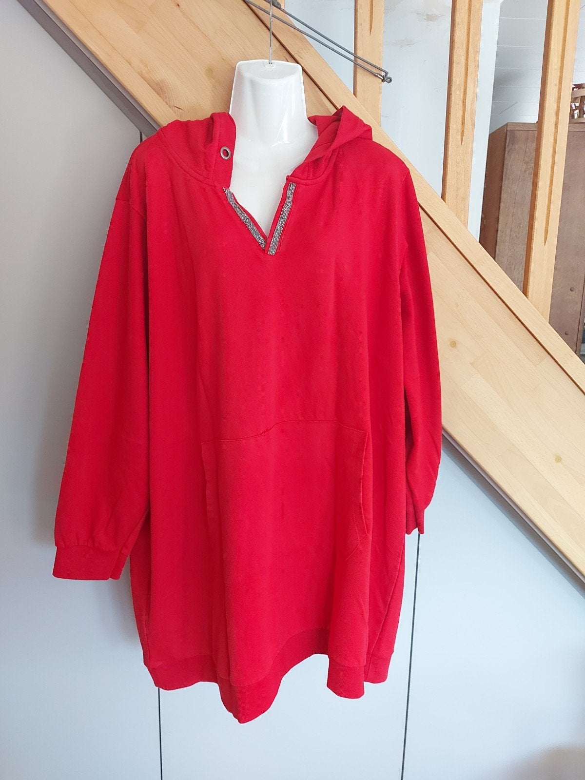 Robe pull 3XL, Ophalen of Verzenden, Rood, Jurk