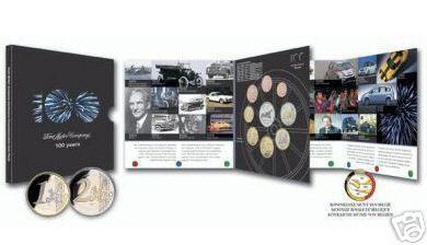Belgique : Coffret annuel de l'euro 2003 - Ford (8 pièces), Timbres & Monnaies, Monnaies | Belgique, Envoi, Série