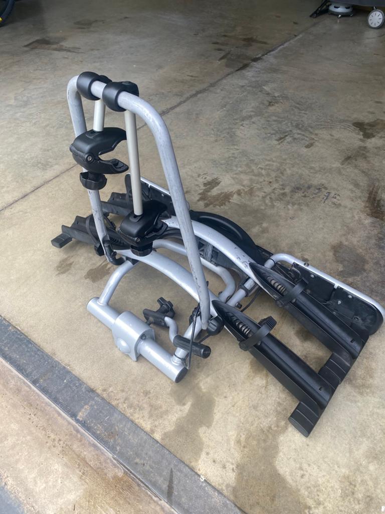 Porte velo Thule 2 vélos, Autos : Divers, Porte-vélos, Enlèvement, 2 vélos, Utilisé, Support d'attelage