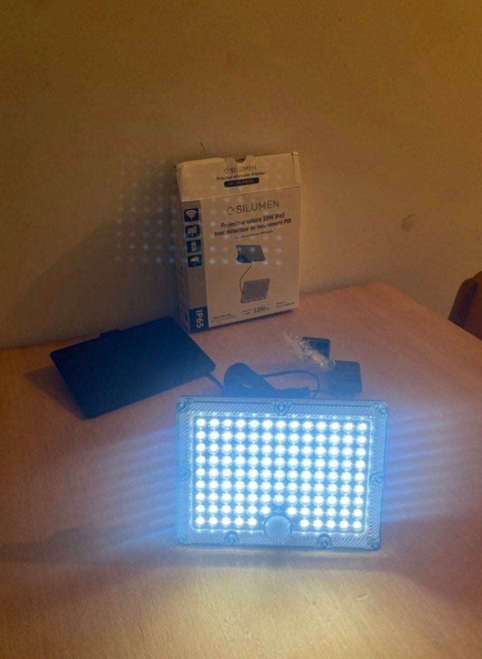 Silumen LED-schijnwerperset op zonne-energie, Ophalen of Verzenden, Zo goed als nieuw