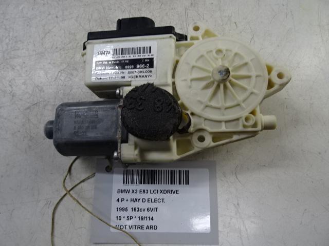 MOTOR RAAMMECHANIEK RECHTS ACHTER BMW X3 (E83) (6925-966-2), Gebruikt, Achter, BMW
