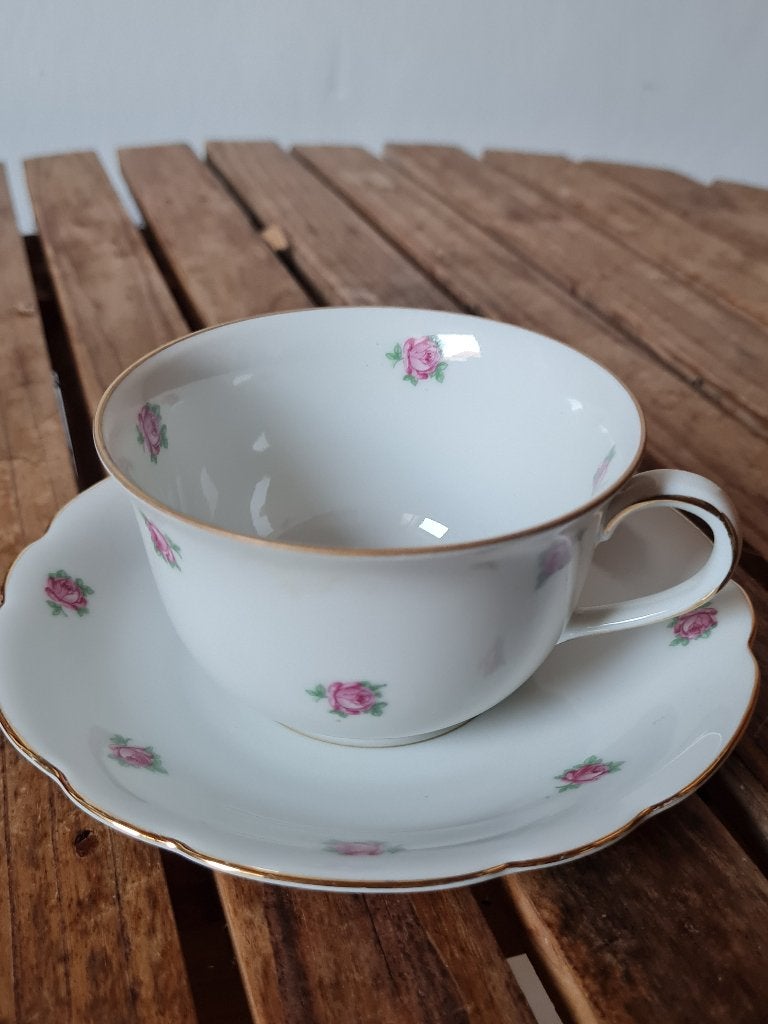 Vintage koffieservies Bavaria Elly, Ophalen