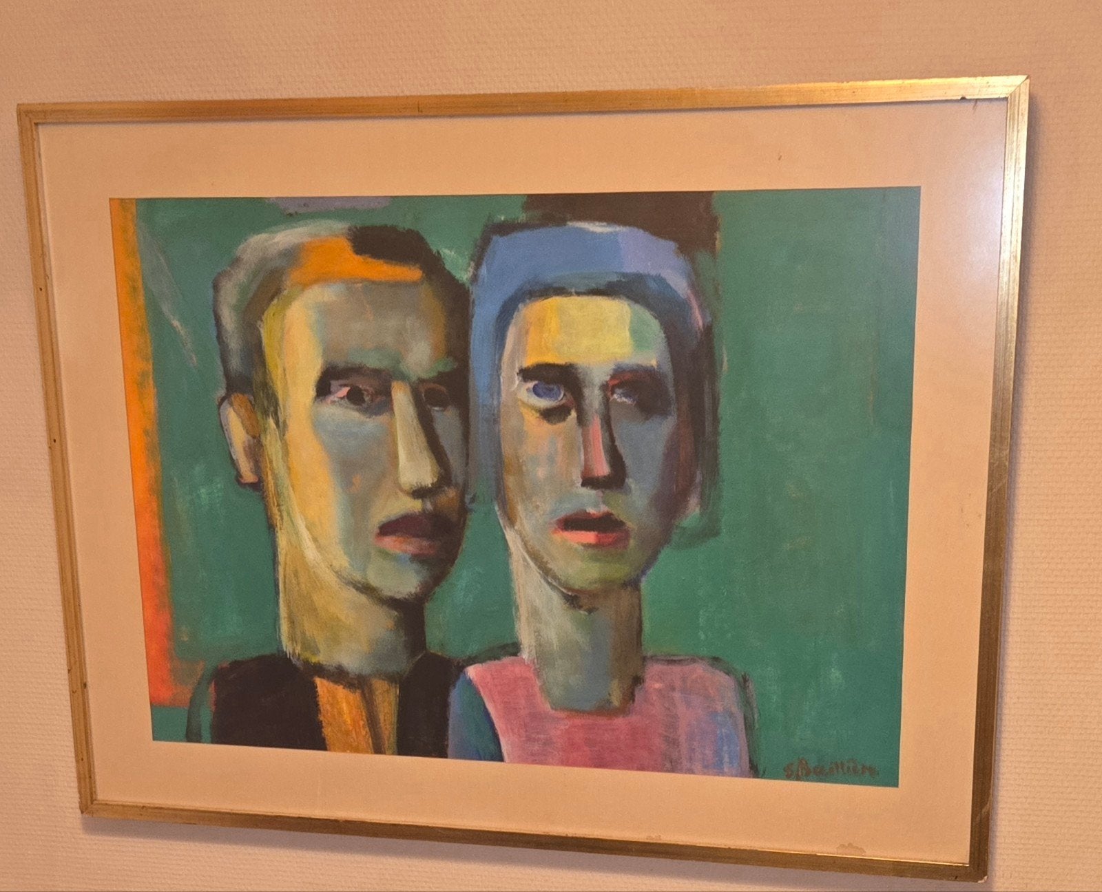 Schilderij op paneel, Ophalen