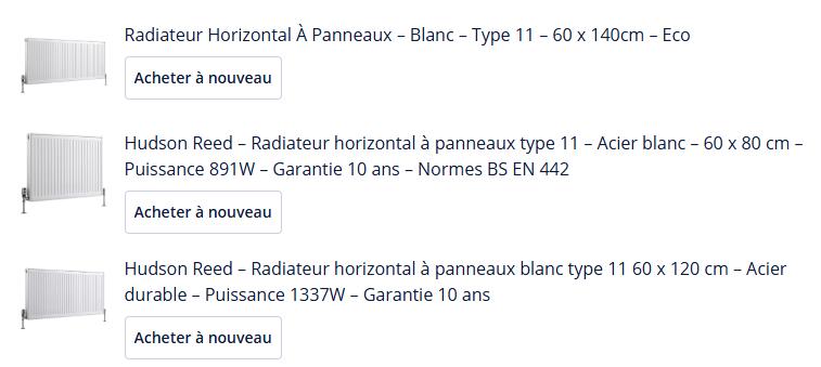 radiateur, Bricolage & Construction, Enlèvement, Neuf, Radiateur