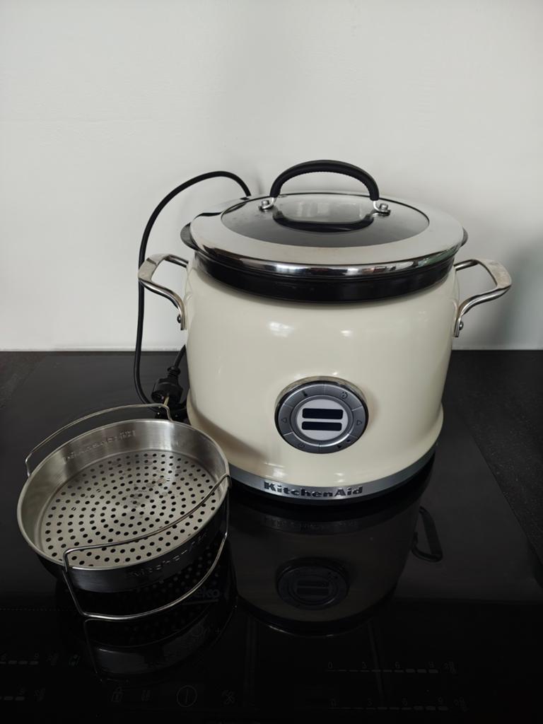 KitchenAid Multicooker crème-kleurig met handleiding, Electroménager, Mijoteuses, Enlèvement