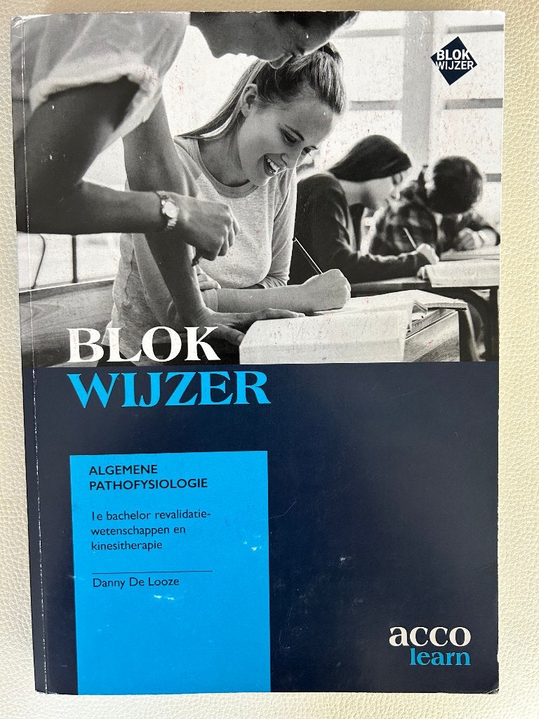 Algemene pathofysiologie blokwijzer Danny De Looze, Livres, Danny De Looze, Enlèvement ou Envoi, Comme neuf, Autres sciences