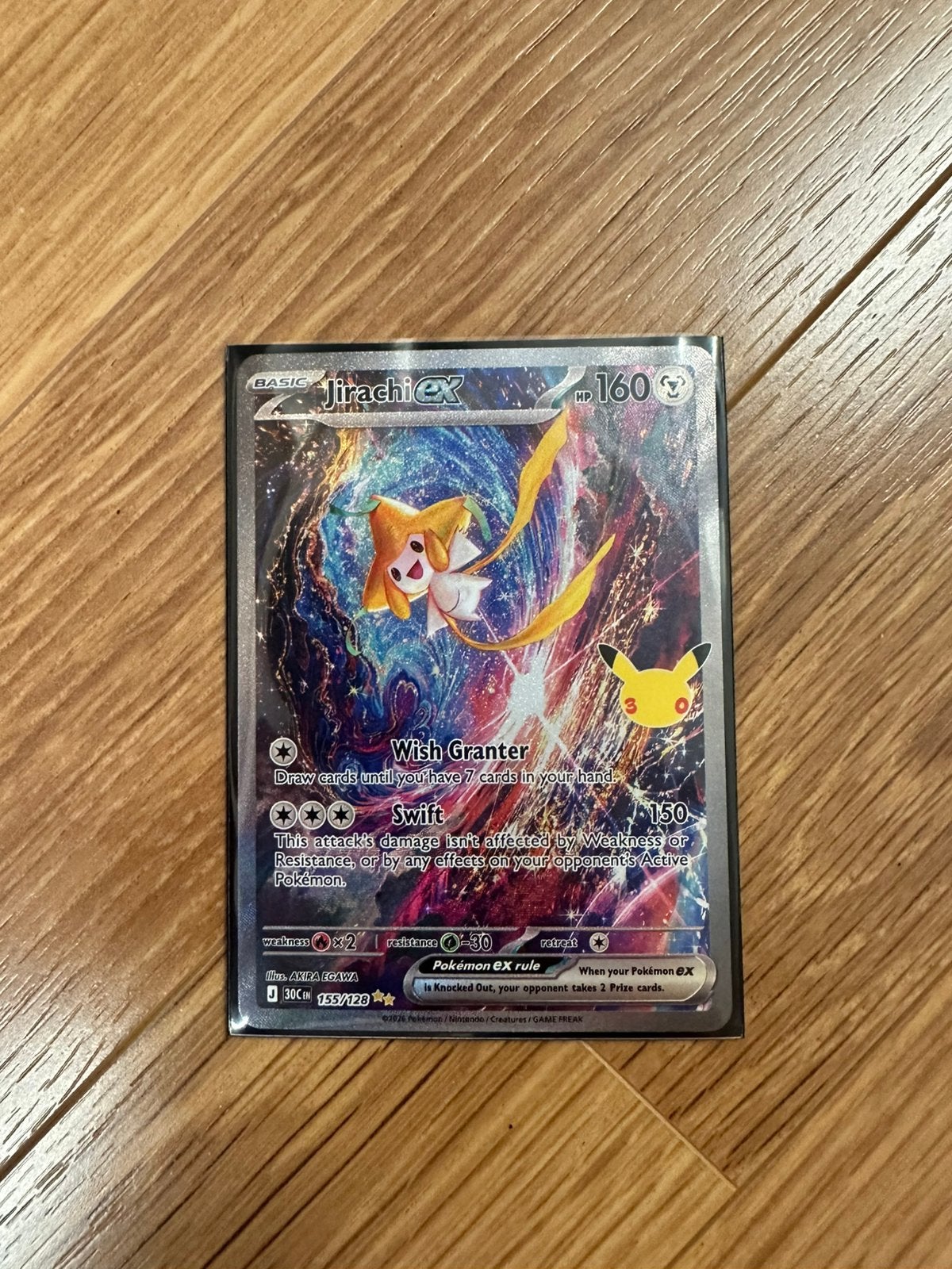 Jirachi ex 155/128, Hobby & Loisirs créatifs, Enlèvement ou Envoi, Comme neuf