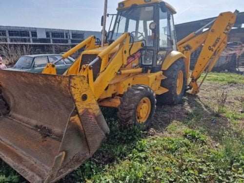 AanKoop een graafmaschine van jcb 3cx 4cx case 580, Articles professionnels, Enlèvement, Chargeuse-pelleteuse