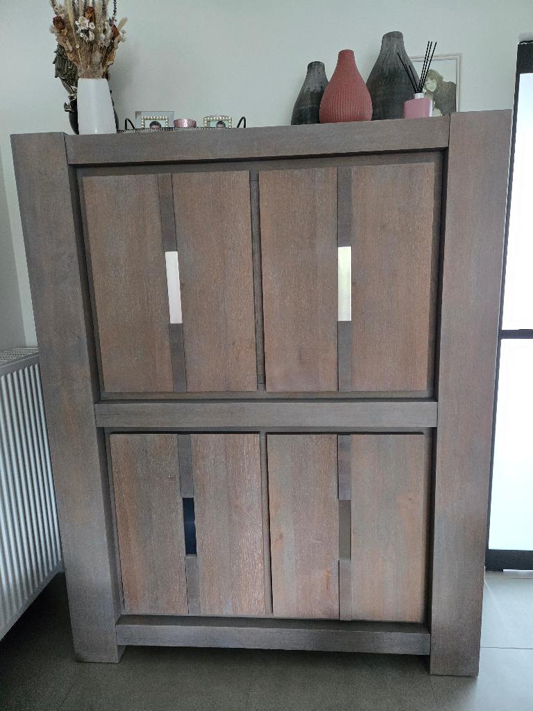 Volledige eetkamer, Ophalen, Gebruikt, 6 tot 8 stoelen